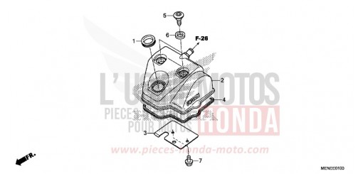 CYLINDER HEAD COVER CRF450RF de 2015
